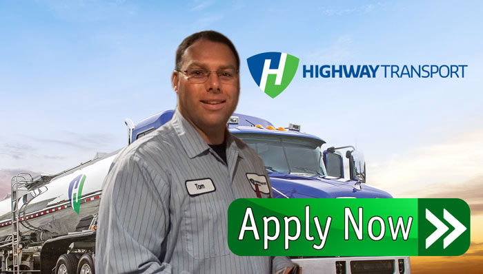 Click here to apply to be a tanker truck driver for Highway Transport